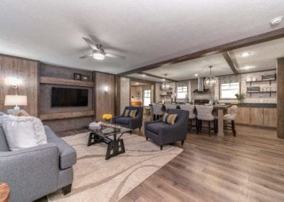 2019 Clayton Loft living room kitchen