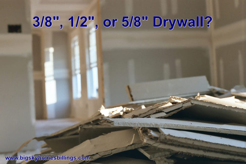 The Differing Thicknesses Of Drywall Iseman Homes Of Montana   Drywall BSH 980x654 