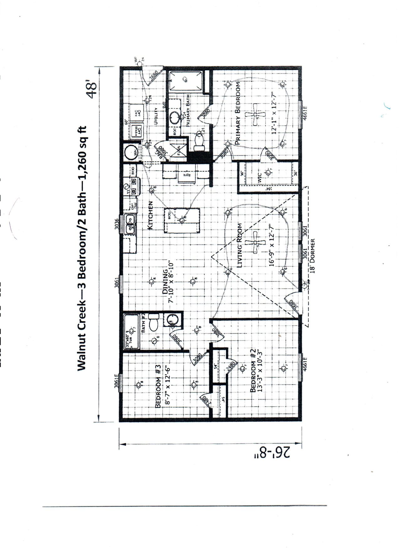 Floor plan Walnut Creek