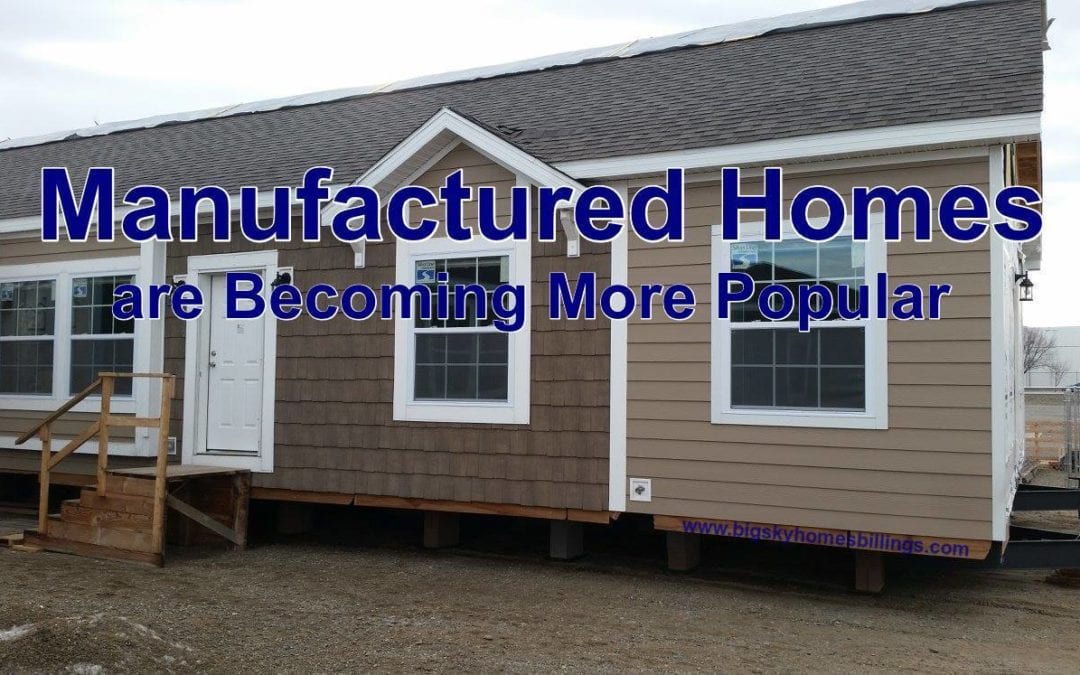 More People are turning to Manufactured Homes