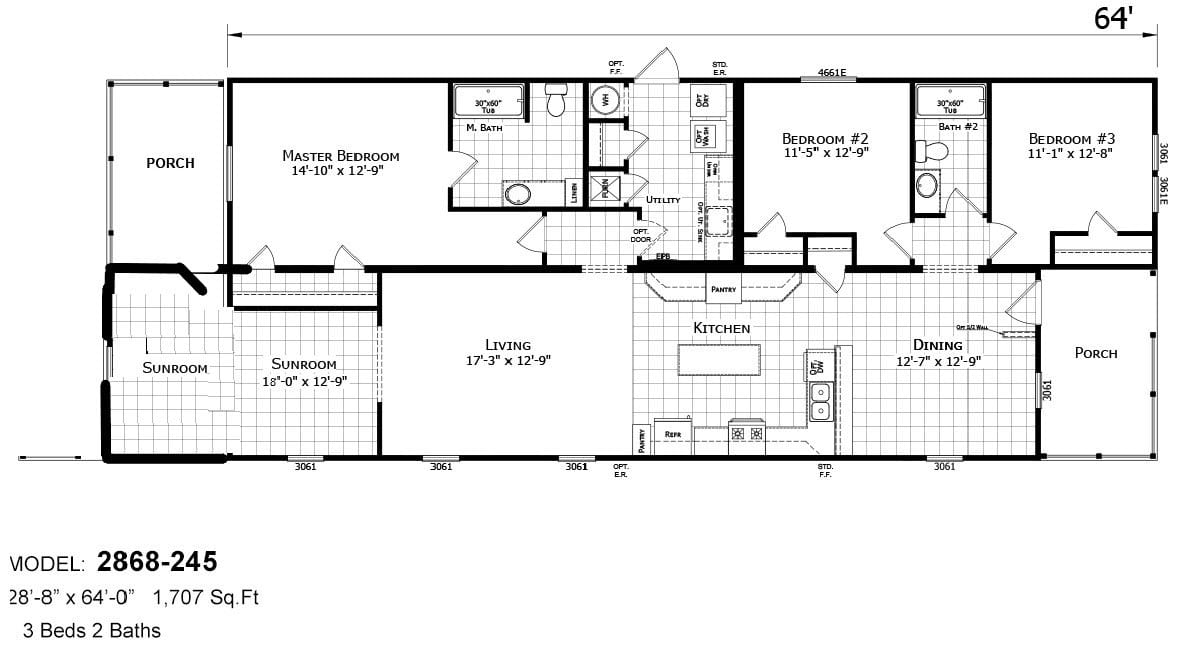 Redman beach house floorplan